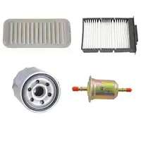 รถ Air Filter กรองน้ำมันกรองกรองน้ำมันเชื้อเพลิงสำหรับ Geely Panda 1.0 BYD F0 17801-23030 BYDLK-8101014 15601-87703 BYD8121003-A