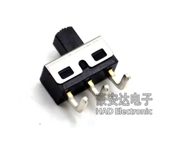 

Free shipping 100PCS SS12D11 SS12D06 Toggle Switch bent feet 90degree 3pin 3A 250V power switches