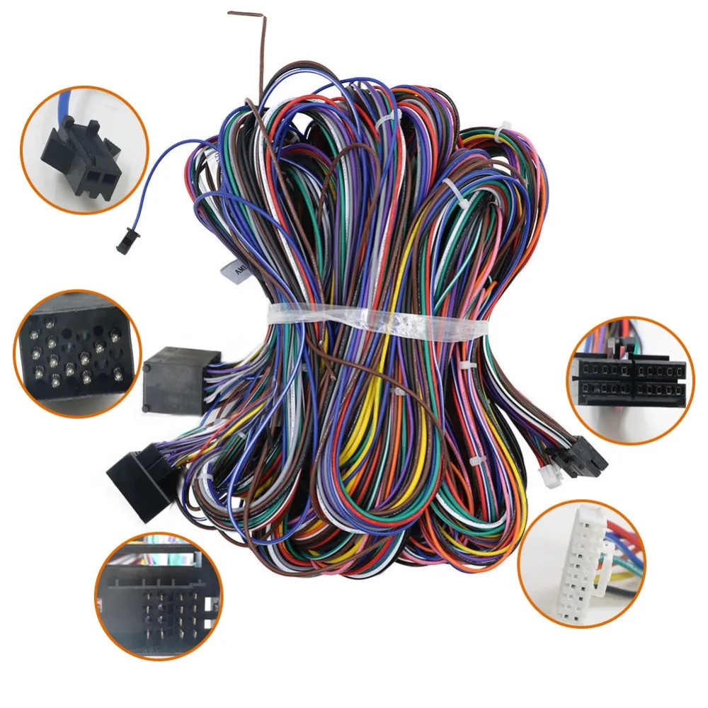 

For BMW special power cable 6M car dvd 2din