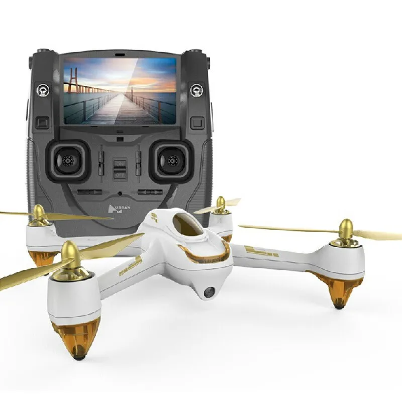 Цена Оригинальный Hubsan H501S H501SS X4 Pro 5,8G FPV Бесщеточный W 1080 P HD Камера font b gps b font RTF Follow Me режим Quadcopter для радиоуправляемых вертолётов дронов
