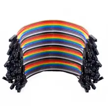 5X40 шт. 10 см Женский Dupont перемычку кабель для макет