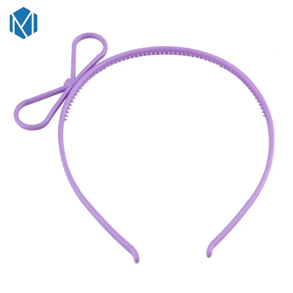 bowknot B M MISM 1 шт., ободки с кошачьими ушками для девочек, корона, тиара, принцесса, с пластиковым животным, лента для волос, Бабочка, бант, аксессуары, головные уборы для девочек - Цвет: bowknot B