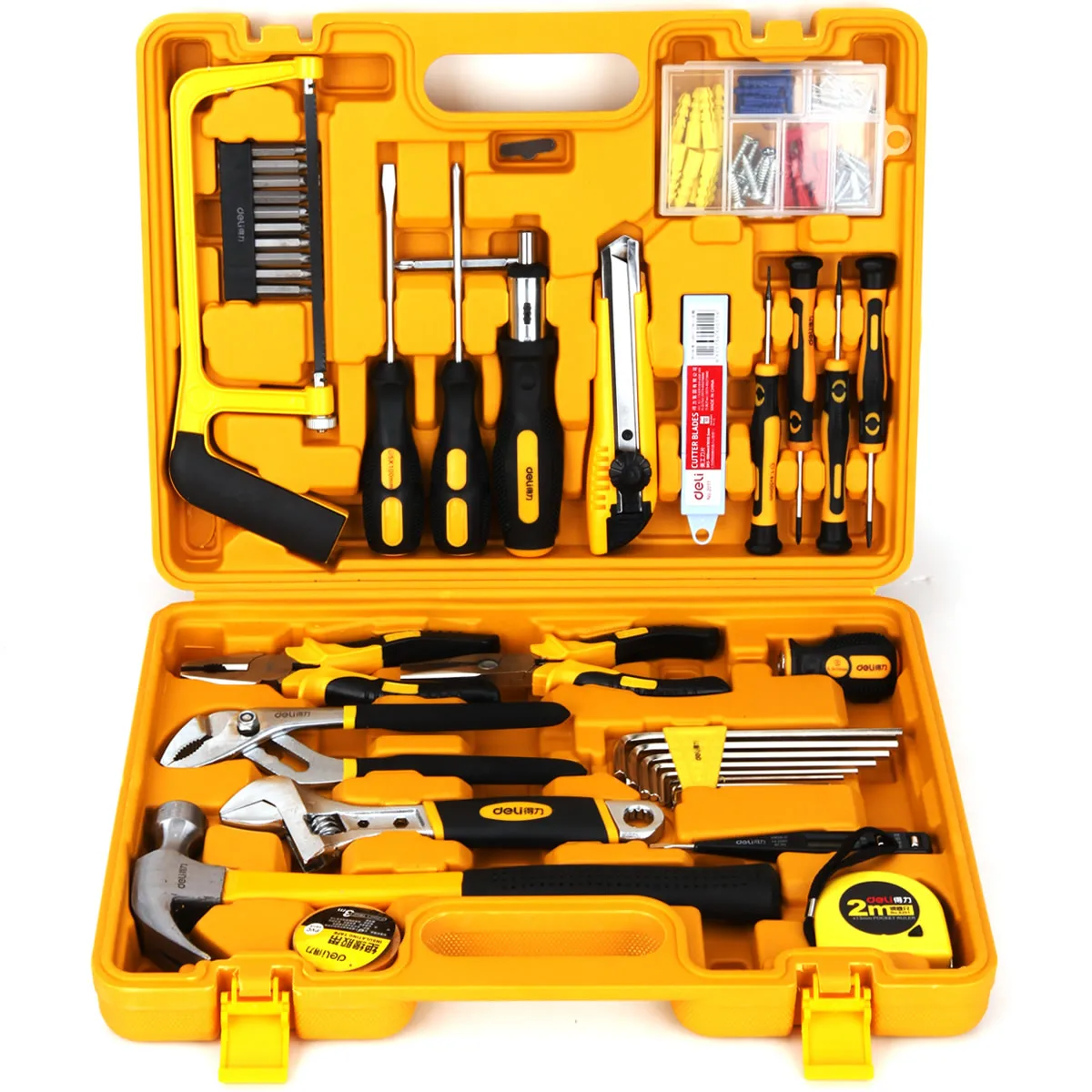 

Multi-purpose combination tool set Household toolbox hardware tool set 53-piece tool set