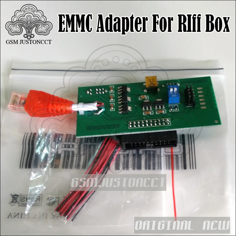 Выполнить работу eMMC без изменения коробки EMMC адаптер для Riff box jtag Инструменты для ремонта программного обеспечения