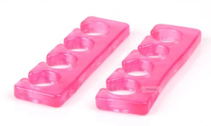 Silicone Nail Toe Separator 2pcs for toe separators,toe corrector,toe spreader,finger toe separator,toe protectors