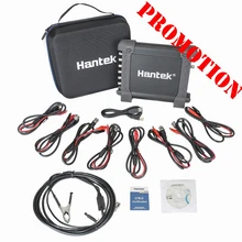 Hantek 1008C(HT25 входят в комплект поставки) 8 Каналы Программируемый генератор автомобильный осциллограф цифровой многофункциональный автомобиль зажигания тестирование USB