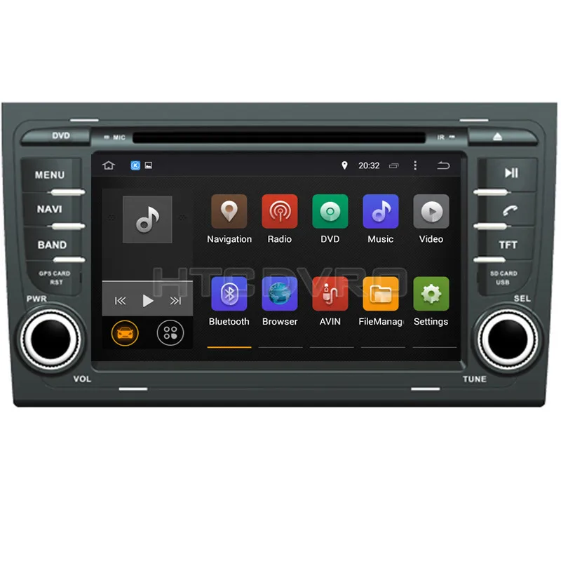 Excellent YMODVHT 7inch 4G Octa Core Android 9.0 7.1 Car DVD Player for Audi A4 2002-2008/for Seat Exeo 2010- RDS Radio Audio Video Stereo 12