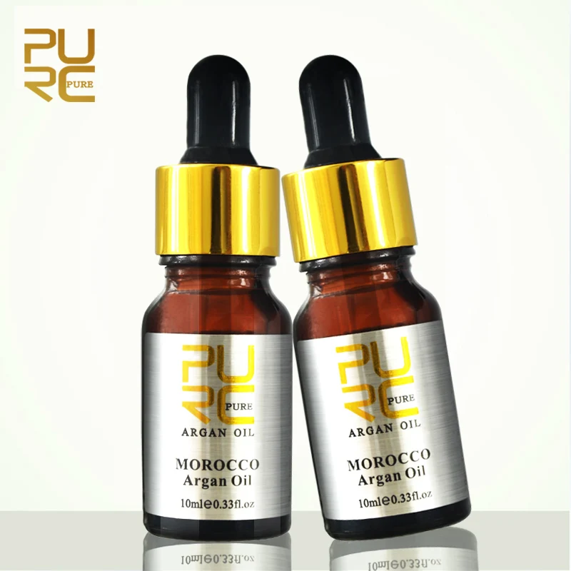 2 Pcs/lot PURC Moroccan Argan Hair Care Essential Oil For Repair Treatment Damaged Frizz Dry Hair Make Hair Smoothing 2 Pcs/lot PURC Moroccan Argan Hair Care Essential Oil For Repair Treatment Damaged Frizz Dry Hair Make Hair Smoothing