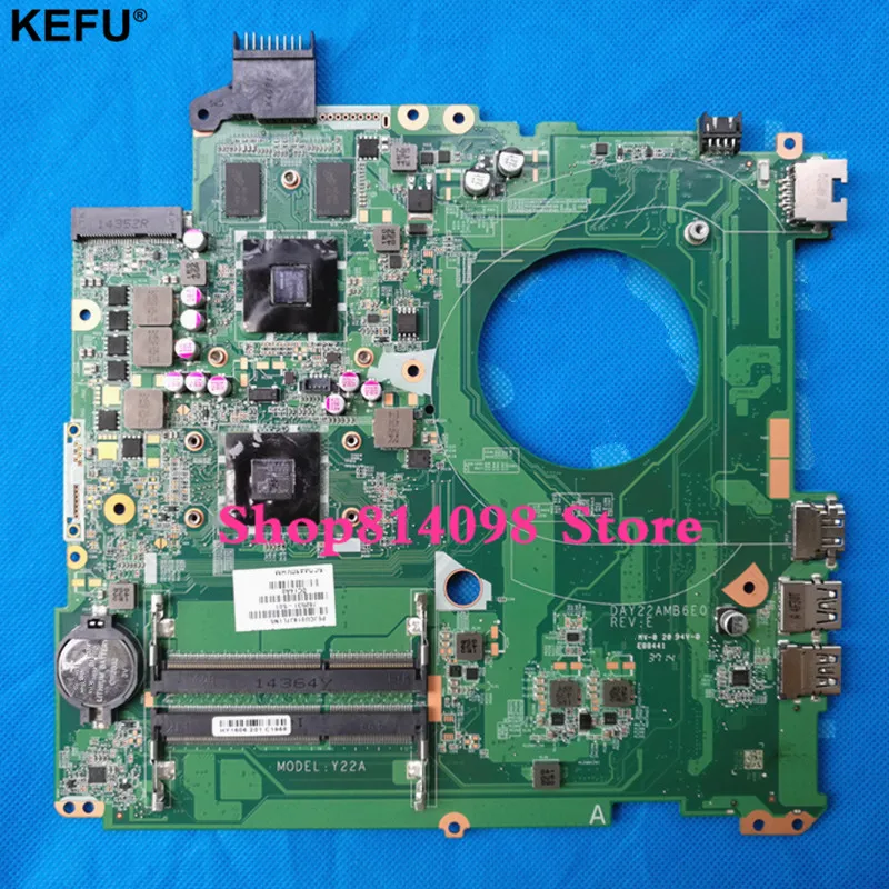 KEFU 762532-501 762532-001 для HP PAVILION 15-P серия материнская плата ноутбука DAY22AMB6E0 REV: E A6-6310 2G