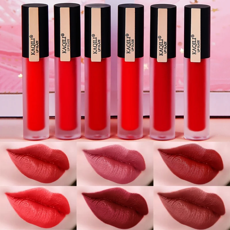 Matte Velvet Lip Glaze Lasting Moisturizing Not Easy To Discolor Lip Gloss Autumn And Winter Student Models Dye Lip Liquid Matte Velvet Lip Glaze Lasting Moisturizing Not Easy To Discolor Lip Gloss Autumn And Winter Student Models Dye Lip Liquid