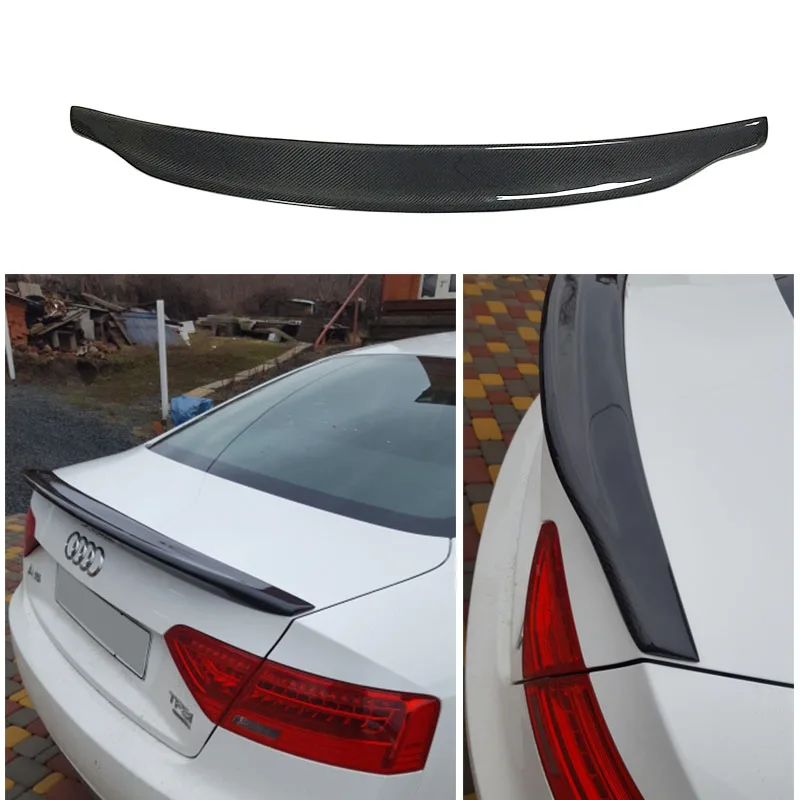 New Arrival Short Type Car Carbon Spoiler For Audi A5 Two Door