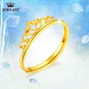 XXX 24K Pure Gold Ring Real AU 999 Solid Gold Rings Good Crown Beautiful Upscale Trendy Classic Party Fine Jewelry Hot Sell New 1