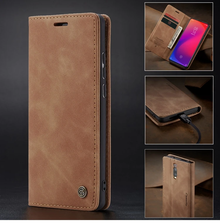 For Coque Xiaomi Mi 9T 9T 10T Pro Case Xiomi Mi9t Pro Retro Leather Magnetic Flip Wallet Cover For Xiaomi Redmi K20 K20 Pro Case leather case for xiaomi