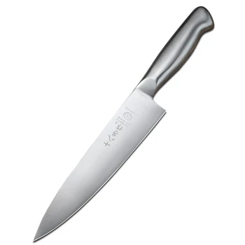 

8 inch SBZ Full Stainless Steel Kitchen Multi-purpose Chef Knives Meat Fruit Vegetable Sushi Cutter Professional Dividing Knife