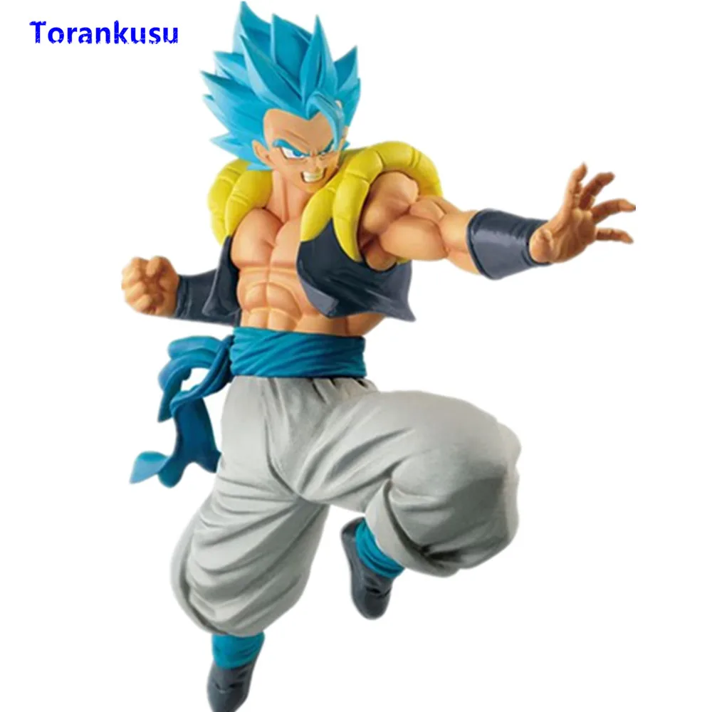 Dragon Ball Super Figura Blue Gogeta Figure Figurine PVC Gogeta Dragon Ball Z Anime Figrue Model Collectible Toy DBZ Doll XP