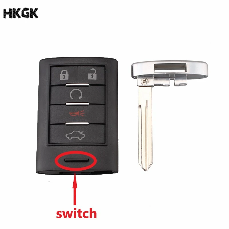 GORBIN-5Buttons-Smart-Remote-Key-shell-For-Cadillac-DTS-CTS-STS-XTS-2005-2006-2007-2008