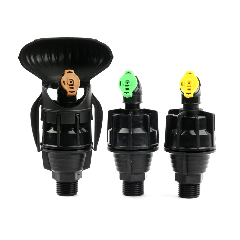 10pcs Radius 9~10m Lawn Irrigation Sprinkler 1/2'' Male Thread Steel Ball Drive 360Degree Rotating Sprayer Tree Plants Watering 10pcs Radius 9~10m Lawn Irrigation Sprinkler 1/2'' Male Thread Steel Ball Drive 360Degree Rotating Sprayer Tree Plants Watering