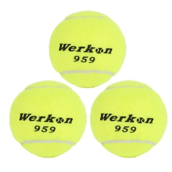 

Tennis Training Belt Line Training Ball Elastic Rubber Band Tennis Balls To Improve Your Skills Yellow Green