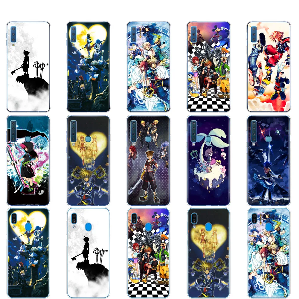 

Case For Samsung A50 Case For Samsung Galaxy A50 A60 A10 A30 A40 A70 A 50 2019 A9 A7 2018 Anime Kingdom Hearts Style