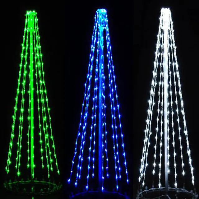 1 Meters 3400LEDS blue led christmas tree lights of blue led tree for