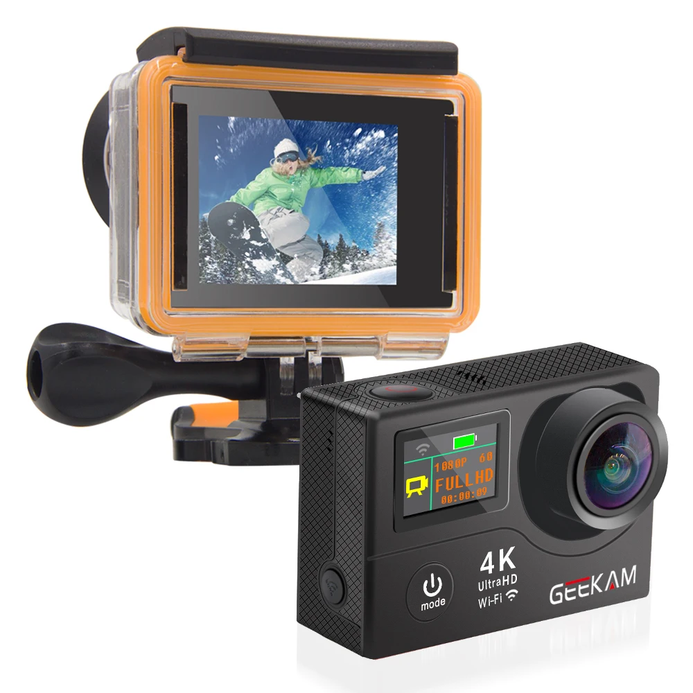 GEEKAM H3R/H3 Action Camera Ultra HD 4K/30fps 20MP