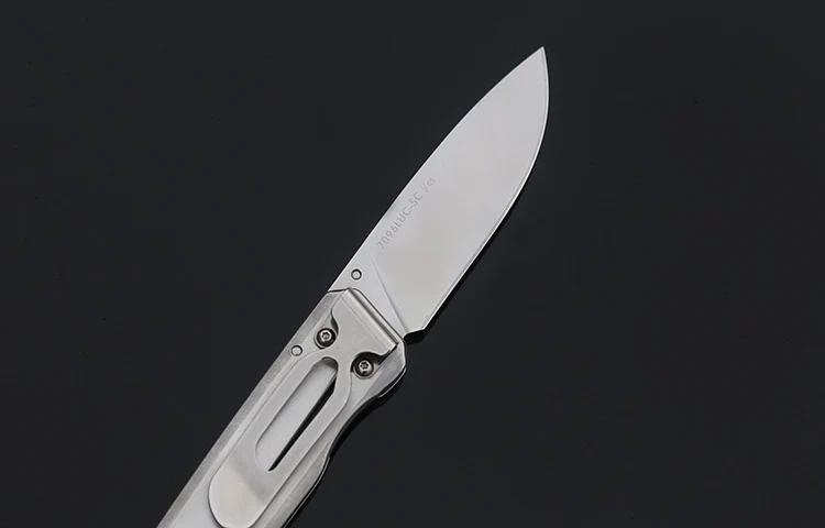 SANRENMU 7096 из нержавеющей стали EDC карманный складной нож с зажимом для ремня для путешествий, кемпинга и охоты