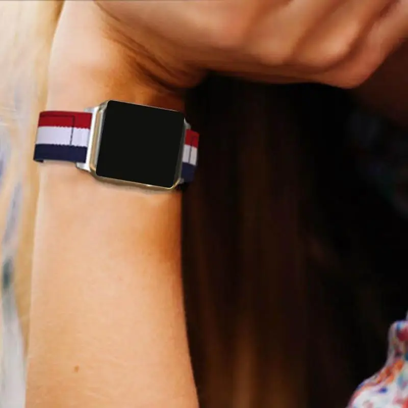 Плетеный нейлоновый ремешок iWatch для серии 4 3 2 1 38/40/42/44 мм|Ремешки часов| |