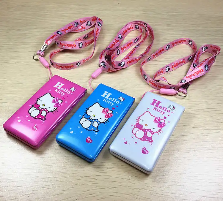 Фонарик hello Kitty с двумя слотами для sim карт камера Voiceking женщин и девочек милый 2 4