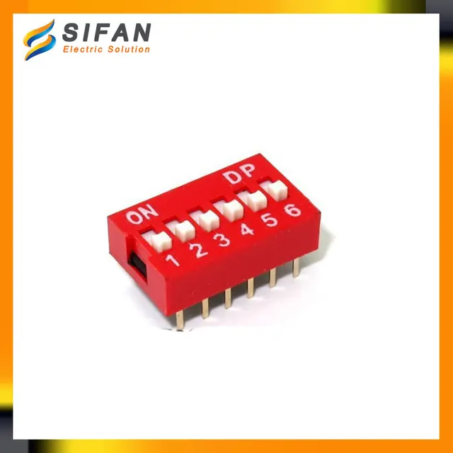 Bits Dial Switch Toggle Switch Address Switch Digital Switch 2.54MM DIP