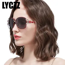 LYCZZ Красные сексуальные женские Солнцезащитные очки женские поляризованные солнцезащитные очки ретро антибликовые дорожные