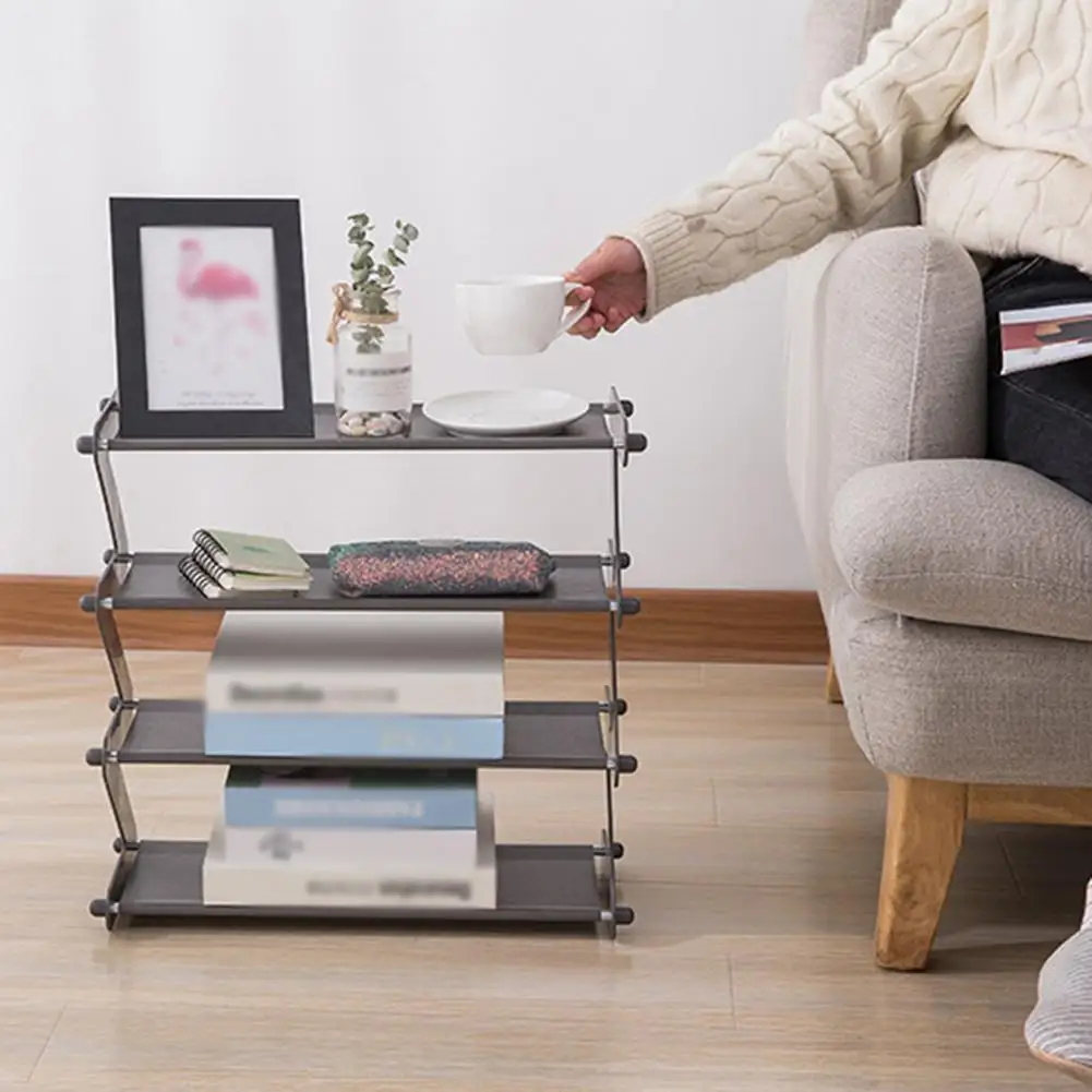 متعددة طبقة فريد نمط أحذية التخزين رف الأحذية المنظم للماء مقاوم للرطوبة رف للأحذية مجلس الوزراء المعيشة غرفة نوم التخزين