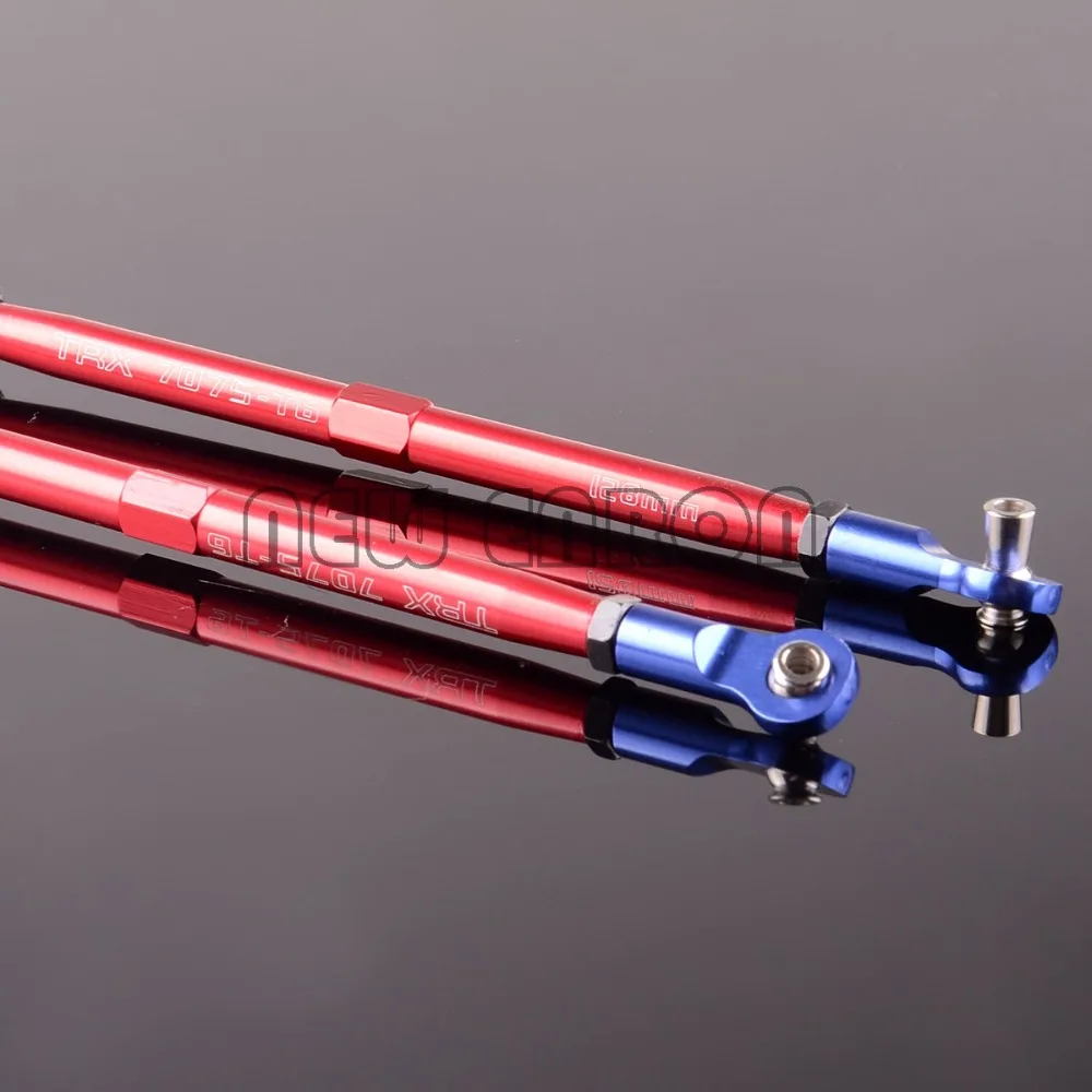 Новый ENRON гоночный автомобиль 1:10 Turnbuckle с алюминиевыми концами Traxxas 1/10 E REVO SUMMIT 3