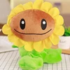 sunflower 1 шт. 10 стилей забавные Растения против Зомби Плюшевые игрушки подарок на день рождения, подарок вечерние, признание подарок, подарок для детей - Цвет: sunflower