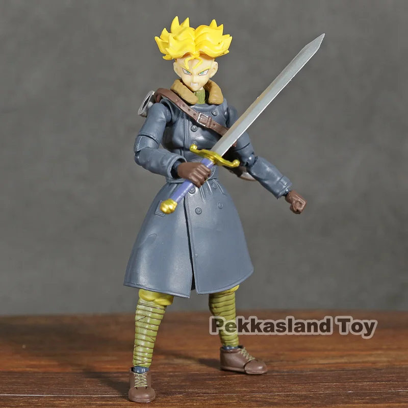 Цена СВЧ S. H. Figuarts Dragonball Z Супер Xenoverse Saiyan будущее мужские шорты для купания ПВХ фигурку Коллекционная модель игрушки