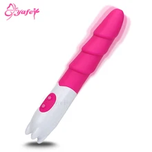Dildo Vibrator Magic Wand Body Massage 10 Speed Vibrating Clitoris Stimulator G-spot AV Stick Waterproof Sex Toys for Women