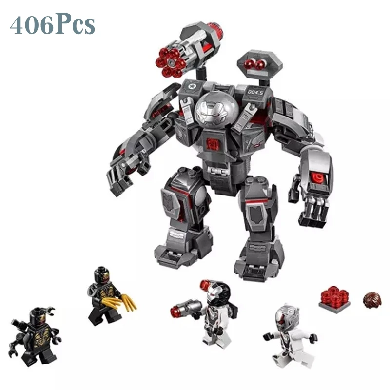

2019 Marvel Avengers Endgame Digital Building Block Brick Toy Compatible with Legoon Superhero Iron Man War Machine Buster Holid