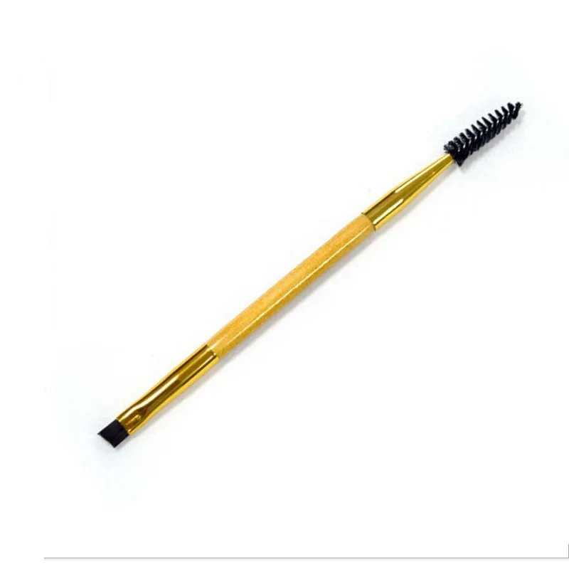 2017 new Double Eyebrow Brush+Eyebrow Comb beauty cosmetic brush