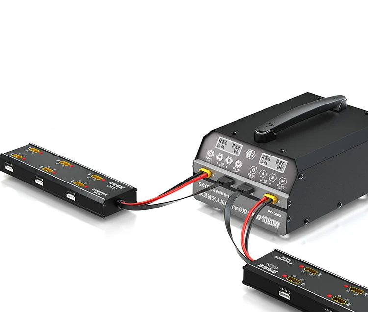 G630 6S lipo-battery 6 output charge steward with PC1080C charge for Agricultural drone intelligent charge management system G630 6S lipo-battery 6 output charge steward with PC1080C charge for Agricultural drone intelligent charge management system
