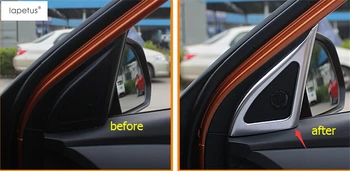 

Lapetus Accessories Fit For Hyundai Creta IX25 2015 2016 2017 Pillar A Stereo Speaker Audio Sound Frame Molding Cover Kit Trim