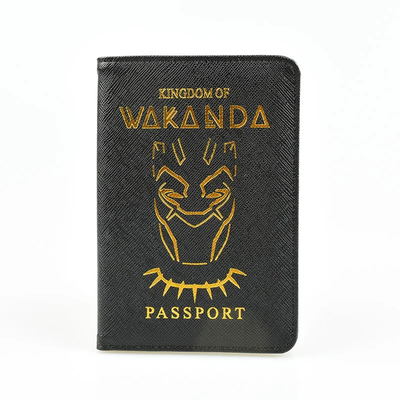 DIKEDAKU Wakanda Держатель для паспорта Rfid крест узор из искусственной кожи Обложка для паспорта Asgard паспорт кошельки Кошелек Прямая поставка - Цвет: 5