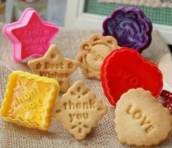 

Spring type pressing cutting love Congrats best wishes thank you cookie cutters Holiday wishes biscuit cutters free shipping
