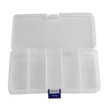 5 Compartments Fishing Lure Bait Hooks Fishing Deal with Field Fly Fishing Field Waterproof Storage Field Case Fishing Equipment