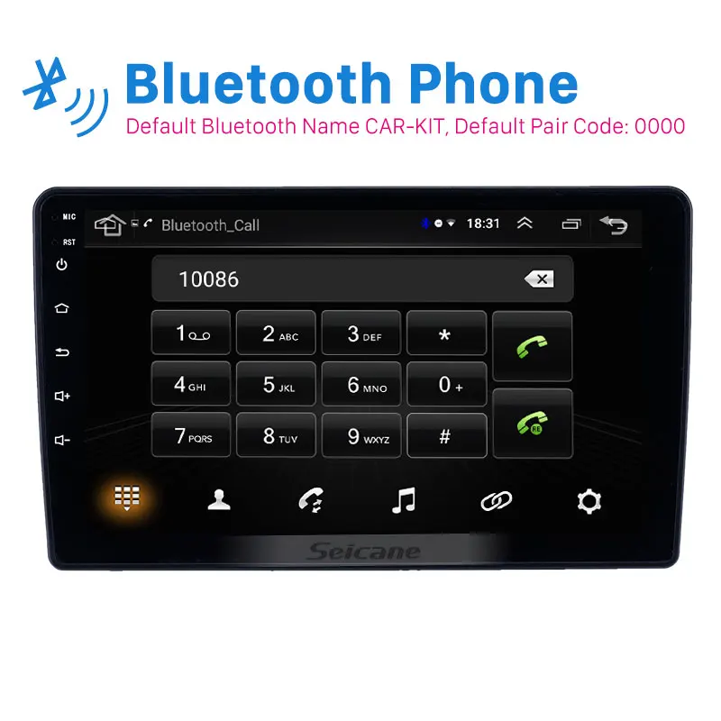 US $105.46 Seicane Car Multimedia Player 9 2din Android 81 For Toyota Vios 2012 Head Unit Radio GPS Navigation Support Wifi Bluetooth