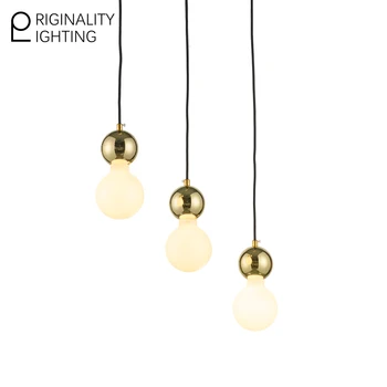 

LINA 3-LIGHT CHANDELIER suspension luminaire light fixture candlestick / lamp stand Hanging lamp Ceiling chandelier retro lamp