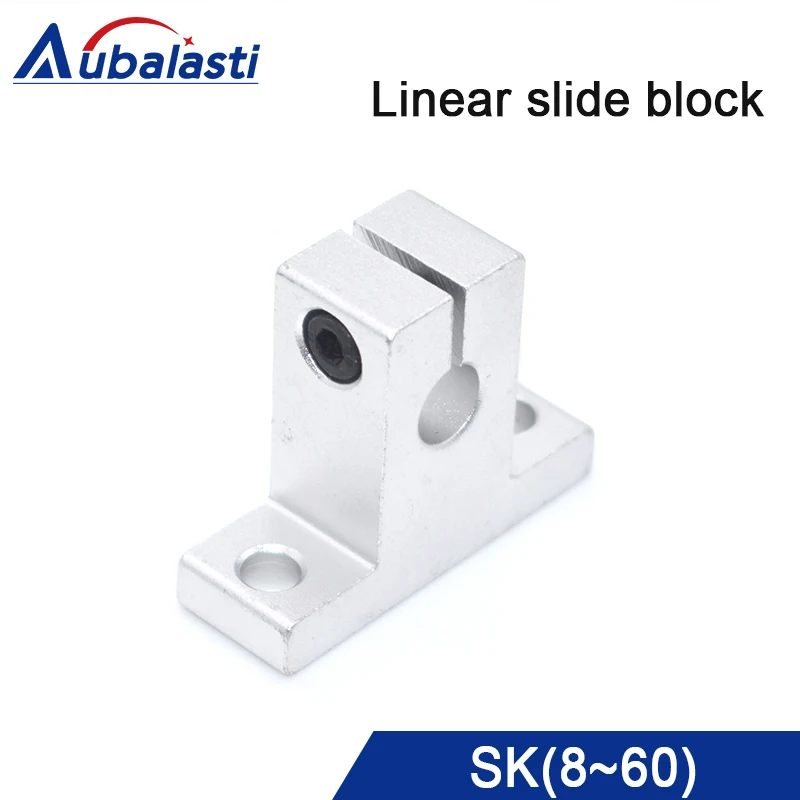 

SK Linear Shaft Support SK8 SK10 12 13 16 20 25 35 linear guide rail linear bearing for CNC Router engraving & cutting machine