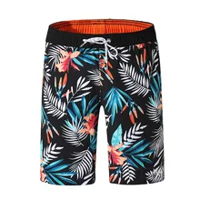 Men's Board Shorts Summer Beach Surf Shorts De Bain Quick Drying Swimwear Male Swim Shorts With Liner Swimming Trunks Plus Size