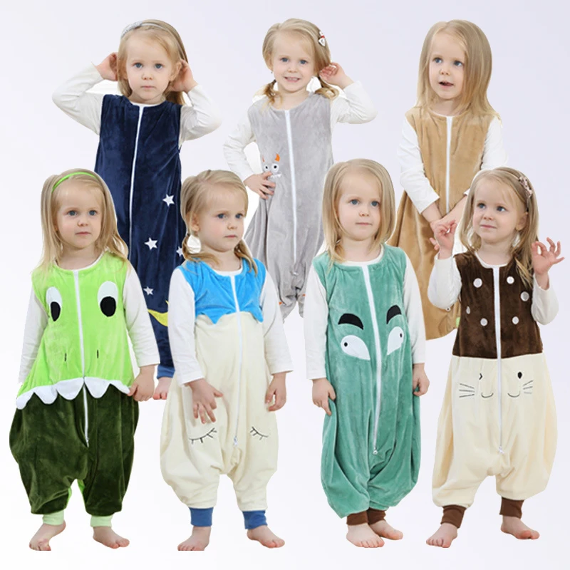 

Kigurumi for children pajamas girls boys sleeping bag animal onesie kids jumpsuit costume child sleepwear for 3 4 5 years