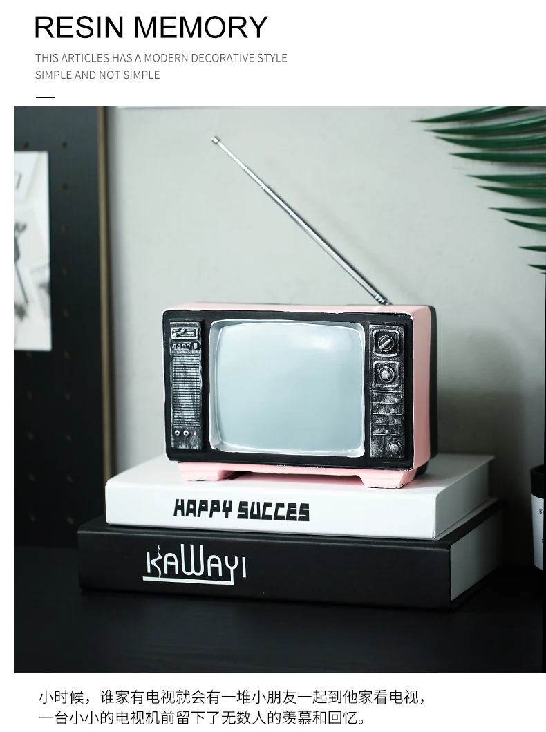 Винтажный диктофон модель домашний декор изделия из смолы ТВ настольный шкаф небольшой мебели