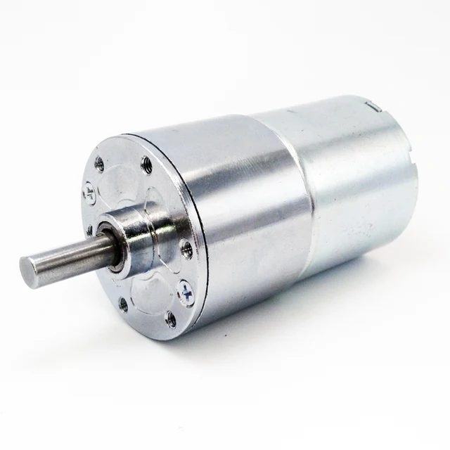 24V ZGA37RG 12V dc gear motor 5RPM 10RPM 15RPM 20RPM 30RPM 50RPM 100RPM to 1000RPM 37MM Gear-box Dc Motor 1