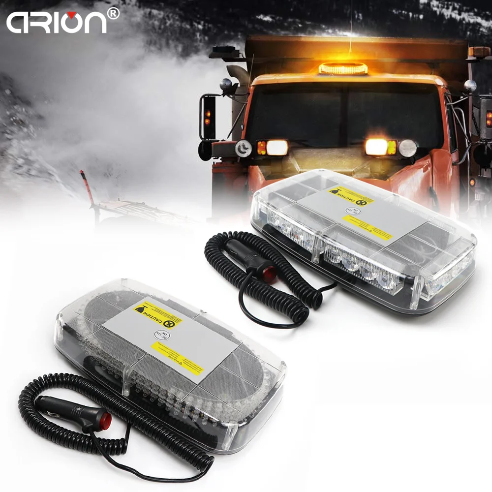 

240 LED Car Roof Flashing Strobe Emergency Light 24 LED 36 LED DC 12V 24V Red Blue Amber White Green Beacon Warning Lights